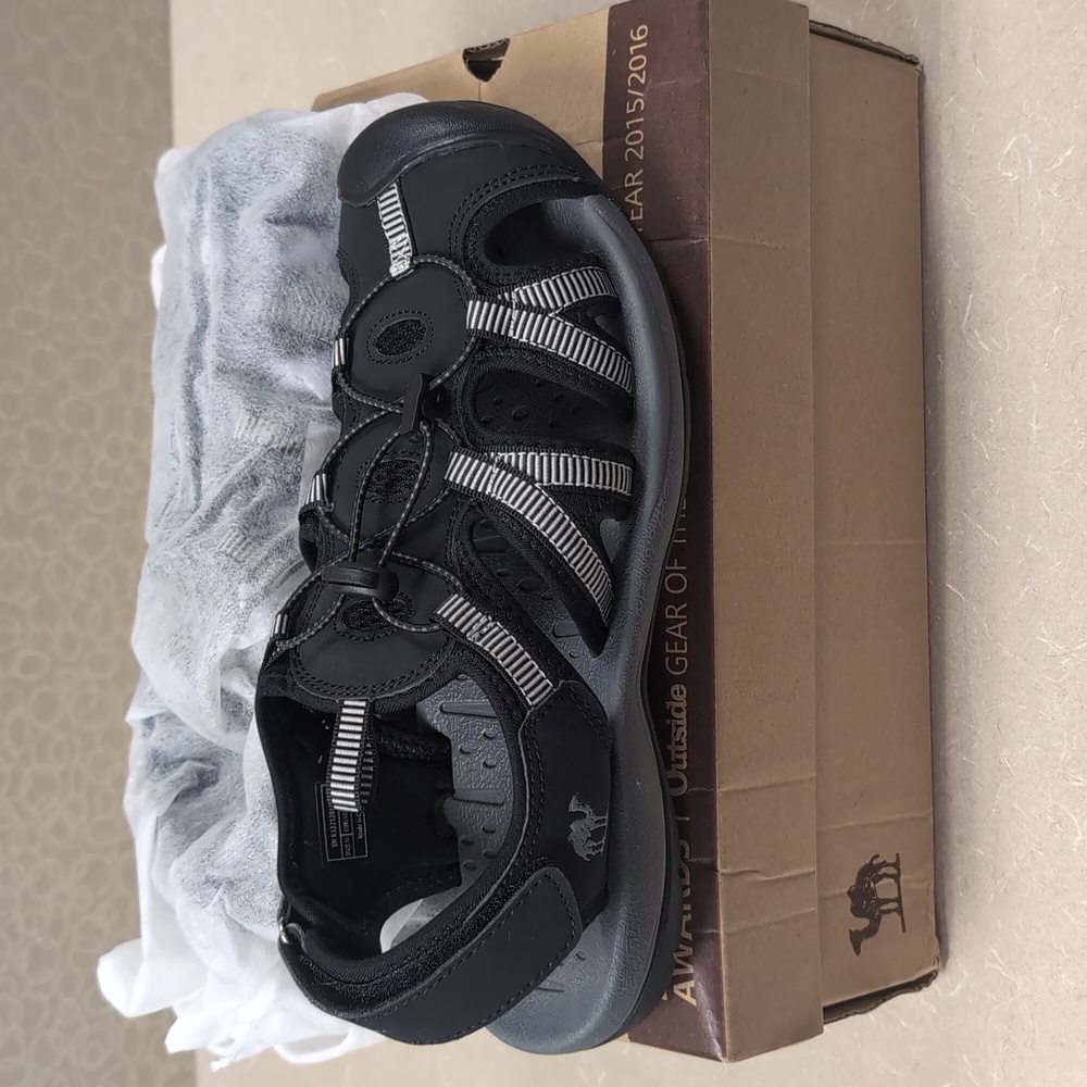 CAMEL CROWN Hiking Sandals for Men Grey 8.5